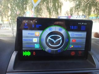 Rádio Mazda 6 Android com GPS + Carplay sem fios