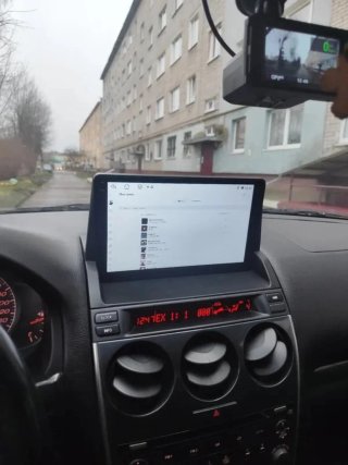 Rádio Mazda 6 Android com GPS + Carplay sem fios