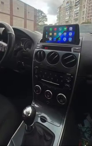 Rádio Mazda 6 Android com GPS + Carplay sem fios