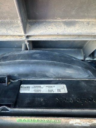 Electroventilador y despiece Mercedes W210 220 CDI