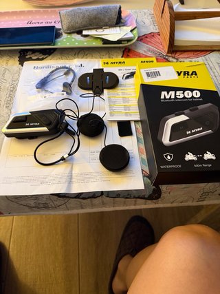 Intercomunicador Moto MYRA M500 Bluetooth 5.3