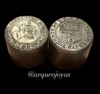 Cuño de Moneda 1 Real Reyes Católicos
