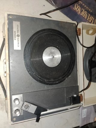 Giradischi vintage General Eléctrica Española