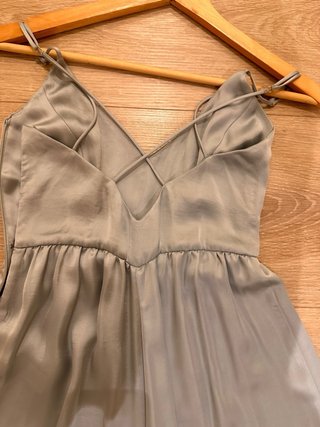 Mono Largo Satinado Palazzo Zara Verde