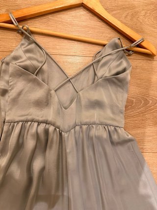 Mono Largo Satinado Palazzo Zara Verde