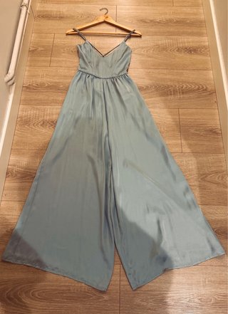 Mono Largo Satinado Palazzo Zara Verde