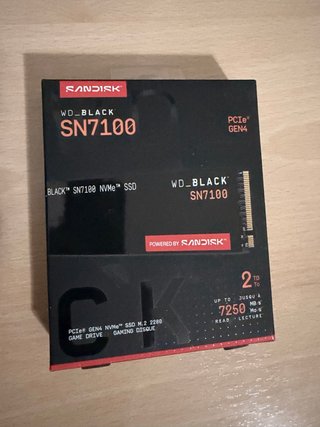 SSD 2280 2TB WD_BLACK SN7100 NVMe