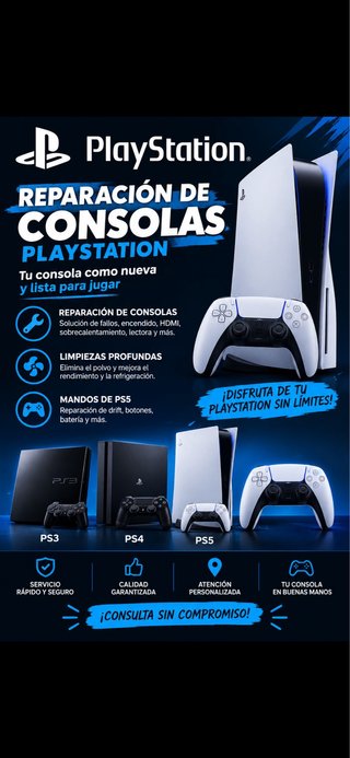 Reparacion mandos ps5
