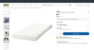 Cama Infantil IKEA Rosa