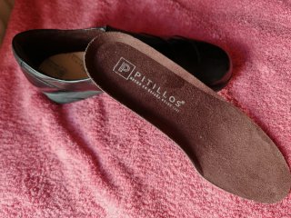 Zapatos Pitillo mujer piel negros talla 36