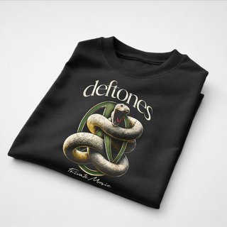 Camiseta Deftones Private Algodón Negro Unisex
