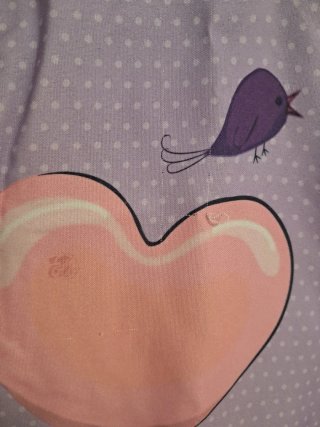 Bata de profesora infantil con dibujos