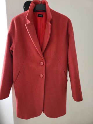 Cappotto Oltre rosso/corallo
