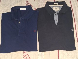 Lote 2 polos caballero Pedro del Hierro y Penguin