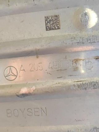 Mercedes-benz 304122 tubo escape a2054900614 clase