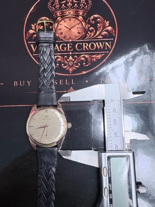 Reloj vintage Movado mecánico chapado oro 20 micra