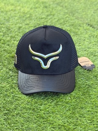 Gorra Ranch & Corral Negra y Dorada