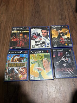 Lote juegos PS2 (25 euros/unidad)