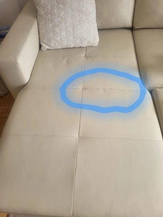 Sofá Chaise Longue Beige
