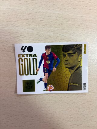 Cromo Panini Extra Gold Pedri