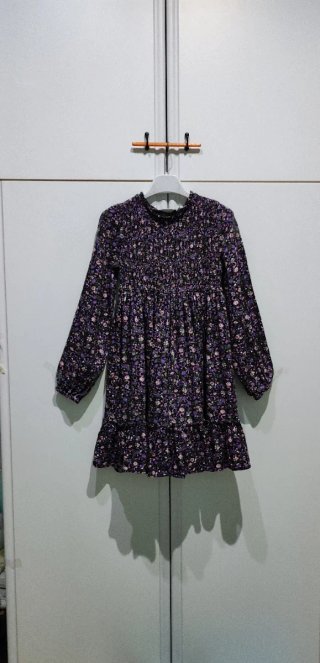 Vestito floreale bambina 9-10 anni