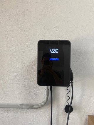 Instalación de cargador eléctrico