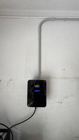 Instalación de cargador eléctrico