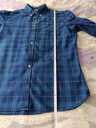 Camisa de cuadros Mango hombre