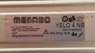 Portaesquís Menabo Yelo 4 NS