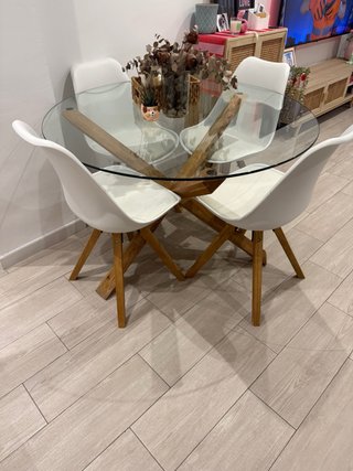 Sillas de comedor blancas (no mesa)
