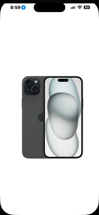iPhone 15 Nero