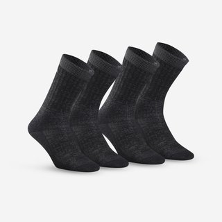 Calcetines de senderismo lana merino, SH900 Mountain Mid