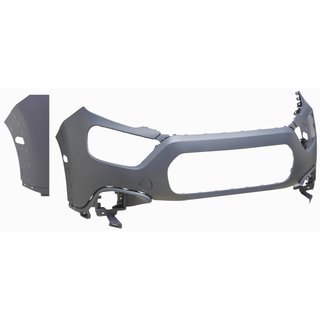 Parachoques Delantero Imprimado Con Agujeros Para Aletines para Citroen C3 2020