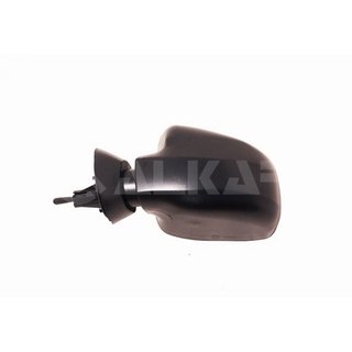 Retrovisor IZQUIERDO O DERECHO Manual Negro para Dacia DUSTER 2013, LOGAN 2008 y SANDERO 2008