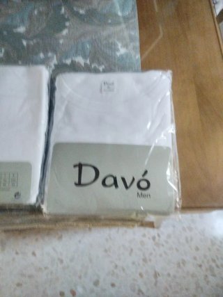 2 Camisetas Interiores Hombre Davó Talla XL