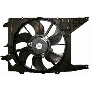 Electroventilador Con Aire Acondicionado para Dacia LOGAN 2004, LOGAN 2008 y SANDERO 2008