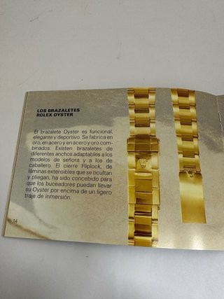 Libreto Rolex Su Rolex Oyster (1999)