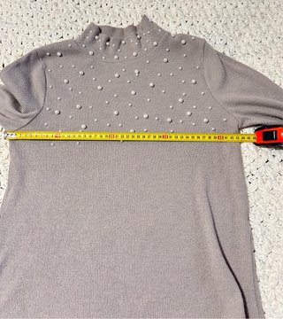 Conjunto Zara Jersey y Pantalón Gris