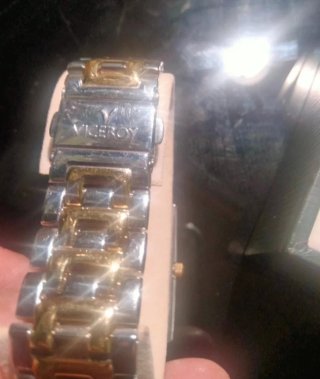 Pareja de relojes Viceroy oro y plata