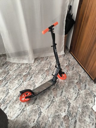 Patinete Oxelo plegable naranja