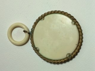 Medallón Cunero Antiguo de Santa Teresita 1920