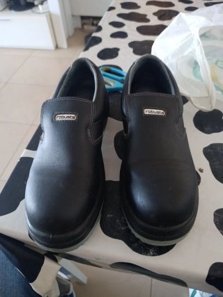 Zapatos de Seguridad Robusta Negros