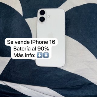 iPhone 16 Blanco