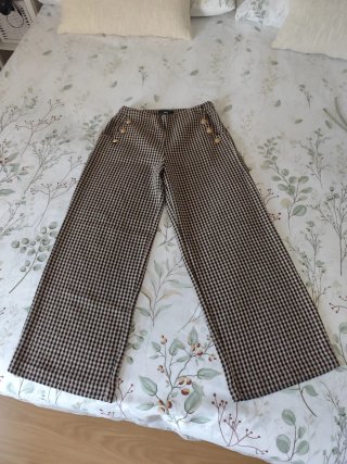 Pantalón cuadros Cortefiel