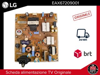 Scheda alimentazione tv lg EAX67209001 43UJ630V