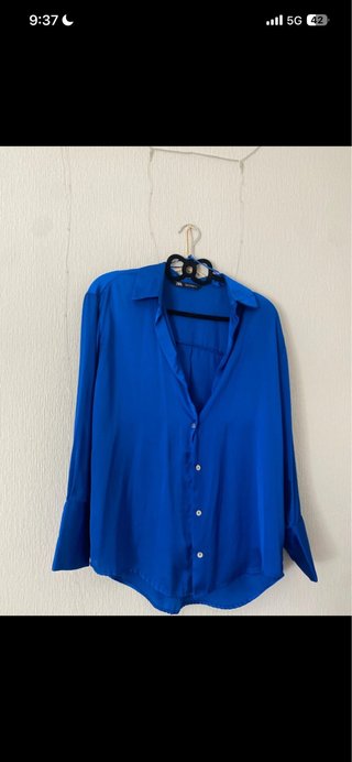 Camisa Zara manga larga