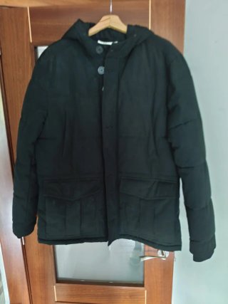 Cazadora Negra Zara