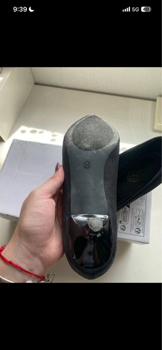 Zapatos de tacón negros
