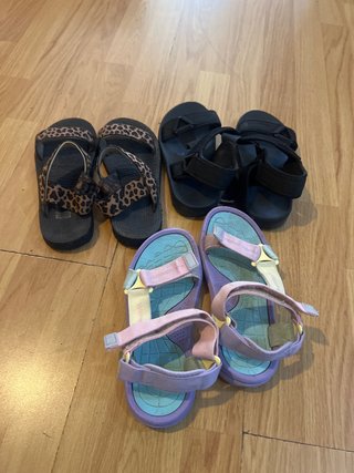 pack de 3 xanclas niña talla 36
