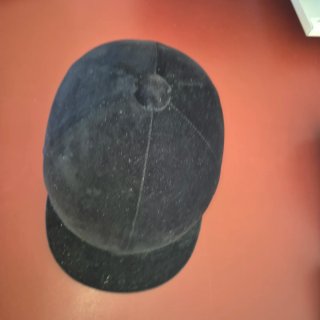 Casco hípica terciopelo negro  55cm